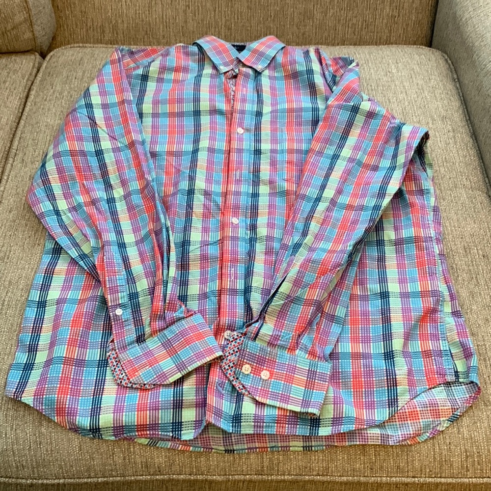 Tailorbyrd Collection Men's Long Sleeve Dress Shirt